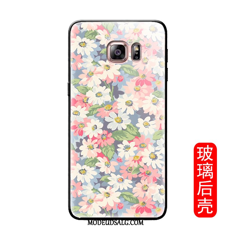 Samsung Galaxy S6 Edge Etui Alt Inklusive Mode Blomster Af Personlighed Pulver