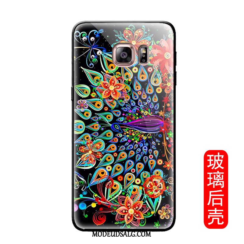 Samsung Galaxy S6 Edge Etui Alt Inklusive Mode Blomster Af Personlighed Pulver