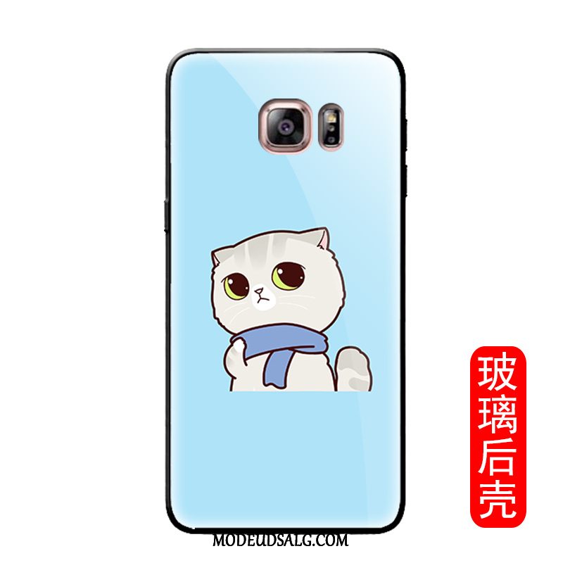 Samsung Galaxy S6 Edge Etui Cartoon Cover Af Personlighed Alt Inklusive Beskyttelse