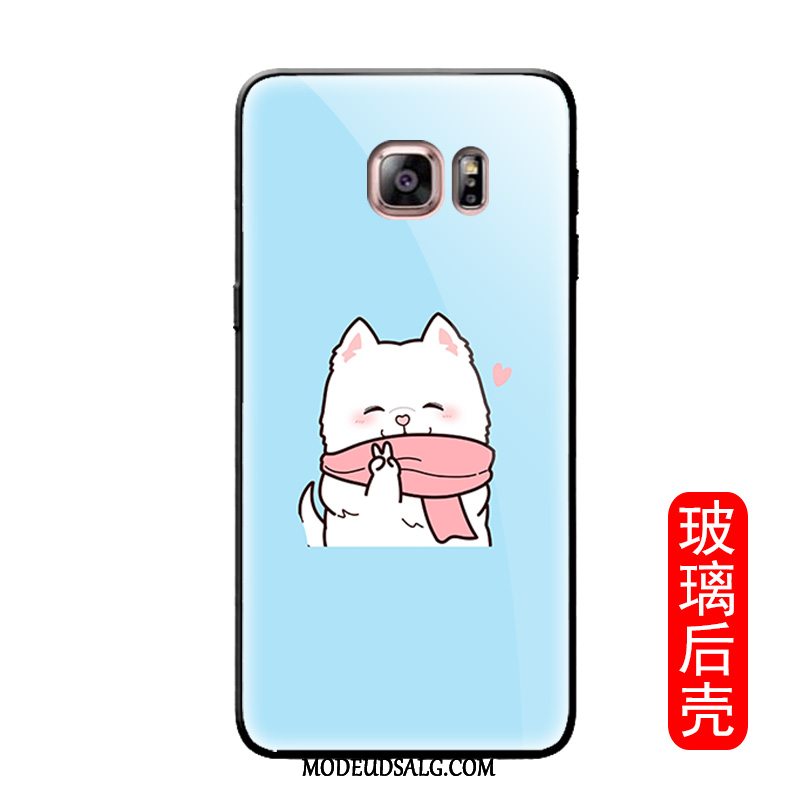 Samsung Galaxy S6 Edge Etui Cartoon Cover Af Personlighed Alt Inklusive Beskyttelse