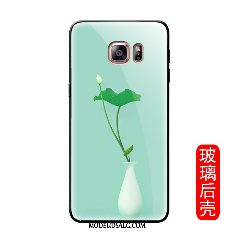 Samsung Galaxy S6 Edge Etui / Cover Blomster Rose I Hånden Beskyttelse