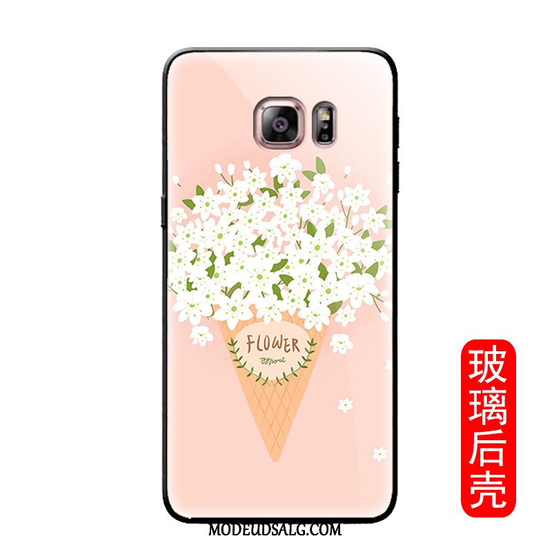 Samsung Galaxy S6 Edge Etui / Cover Blomster Rose I Hånden Beskyttelse