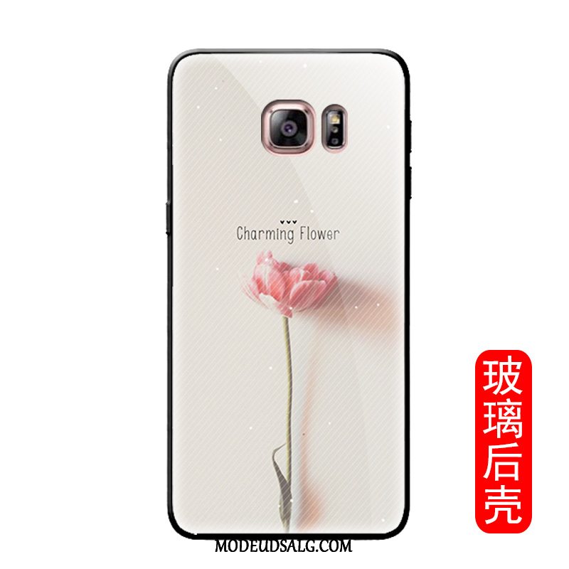 Samsung Galaxy S6 Edge Etui / Cover Blomster Rose I Hånden Beskyttelse