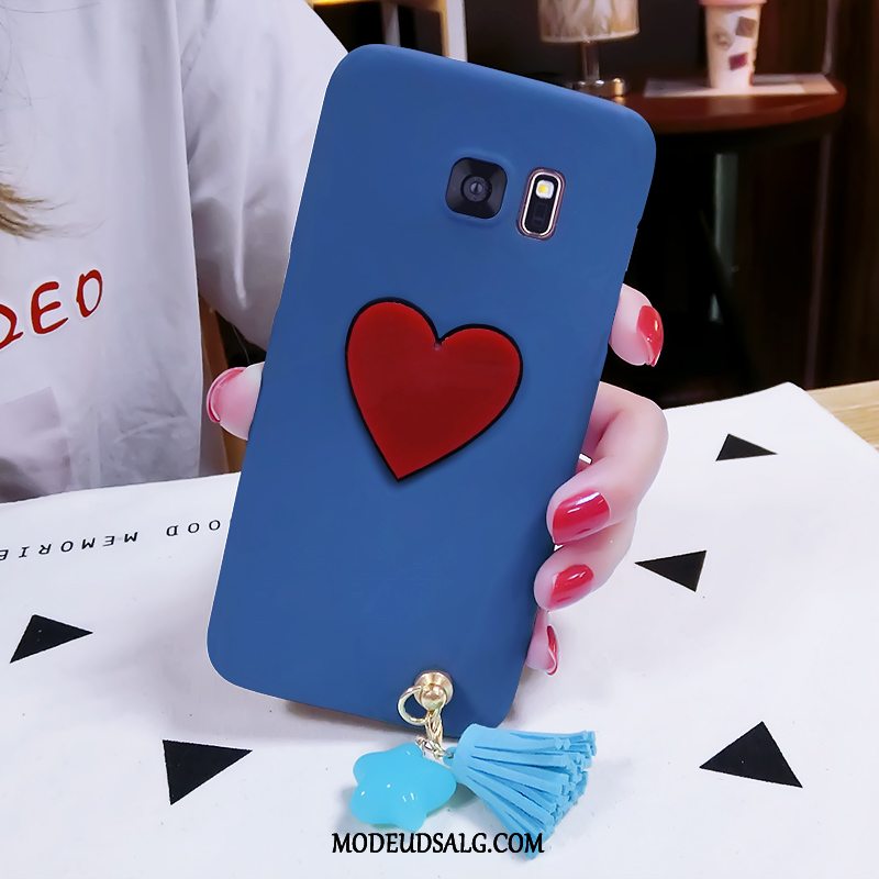 Samsung Galaxy S6 Edge Etui Cover Lyserød Af Personlighed Alt Inklusive Beskyttelse