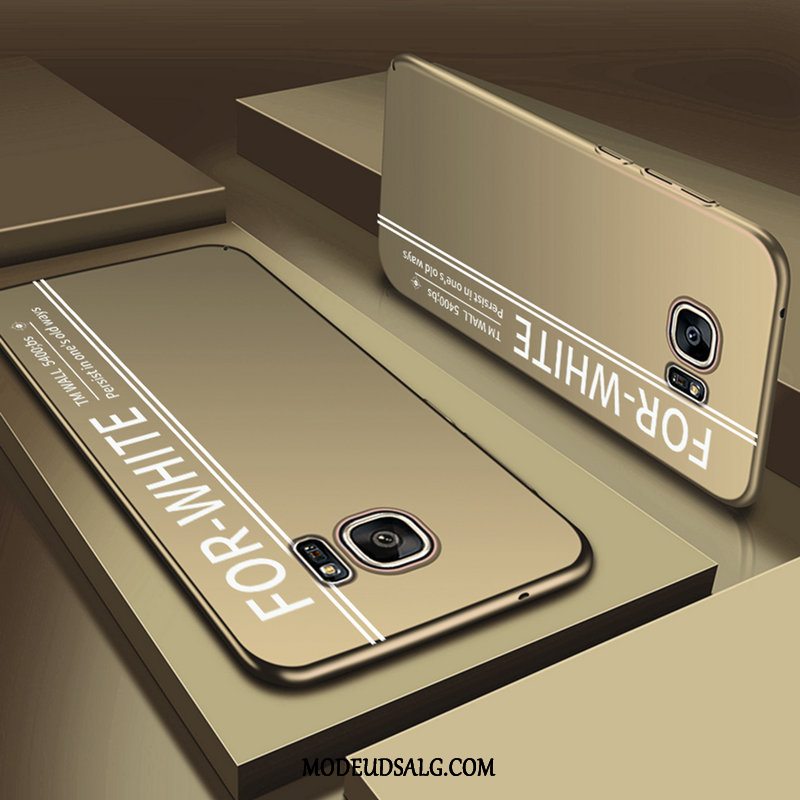 Samsung Galaxy S6 Edge Etui / Cover Nubuck Af Personlighed Kreativ Hård Beskyttelse