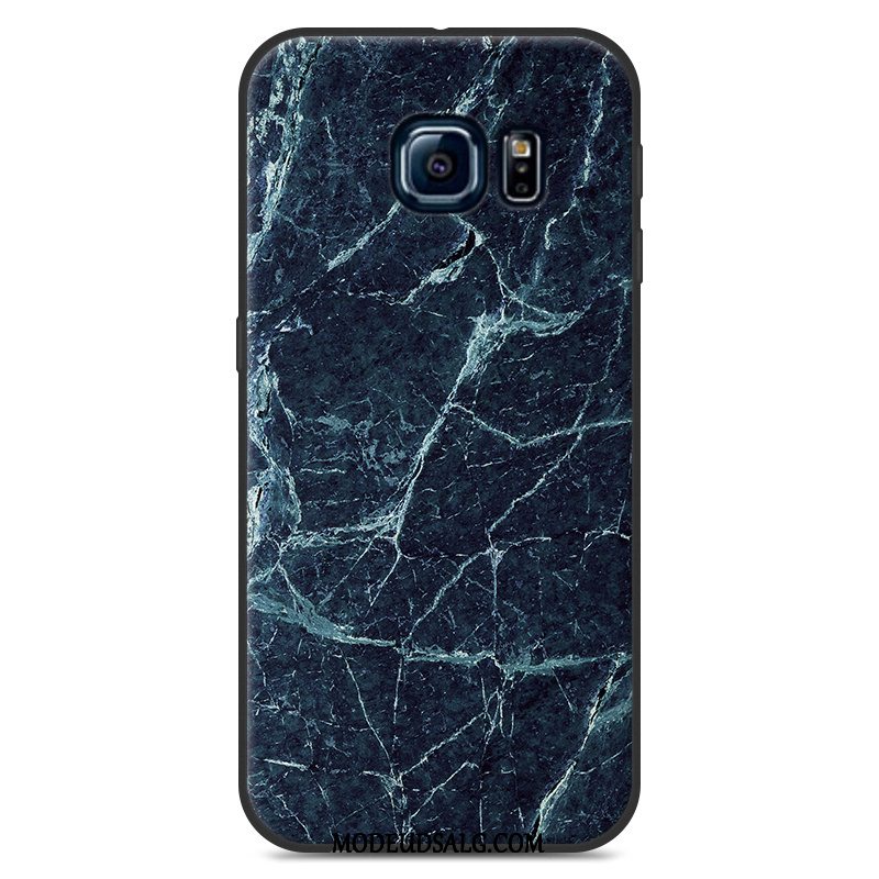 Samsung Galaxy S6 Etui Cover Blød Lille Sektion Trækorn Anti-fald