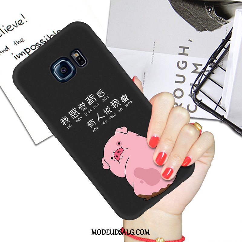 Samsung Galaxy S6 Etui Cover Cartoon Beskyttelse Elskeren Trendy