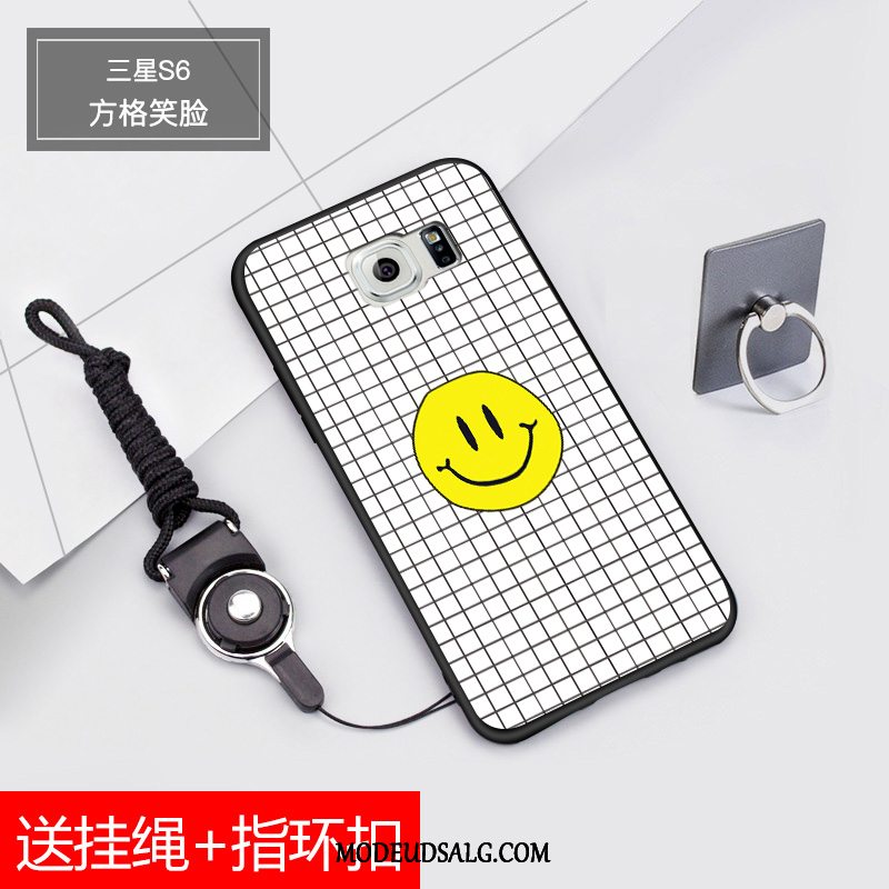 Samsung Galaxy S6 Etui Trendy Blød Kreativ Nubuck Cartoon