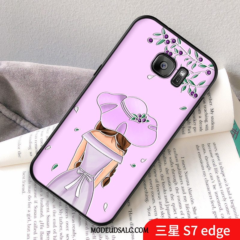 Samsung Galaxy S7 Edge Etui Cartoon Kreativ Alt Inklusive Af Personlighed Cover