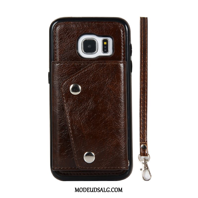 Samsung Galaxy S7 Edge Etui / Cover Beskyttelse Hængende Ornamenter Spænde Kort