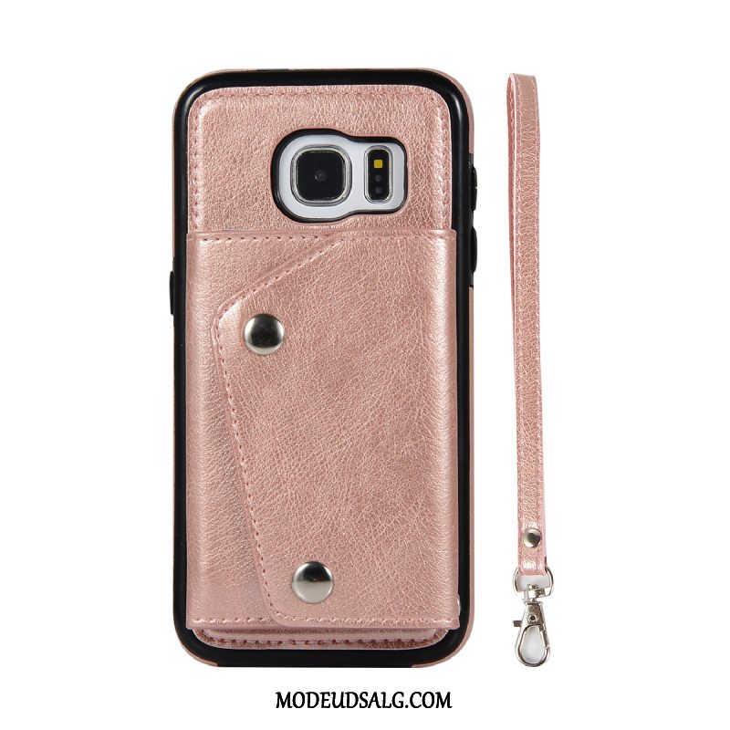 Samsung Galaxy S7 Edge Etui / Cover Beskyttelse Hængende Ornamenter Spænde Kort