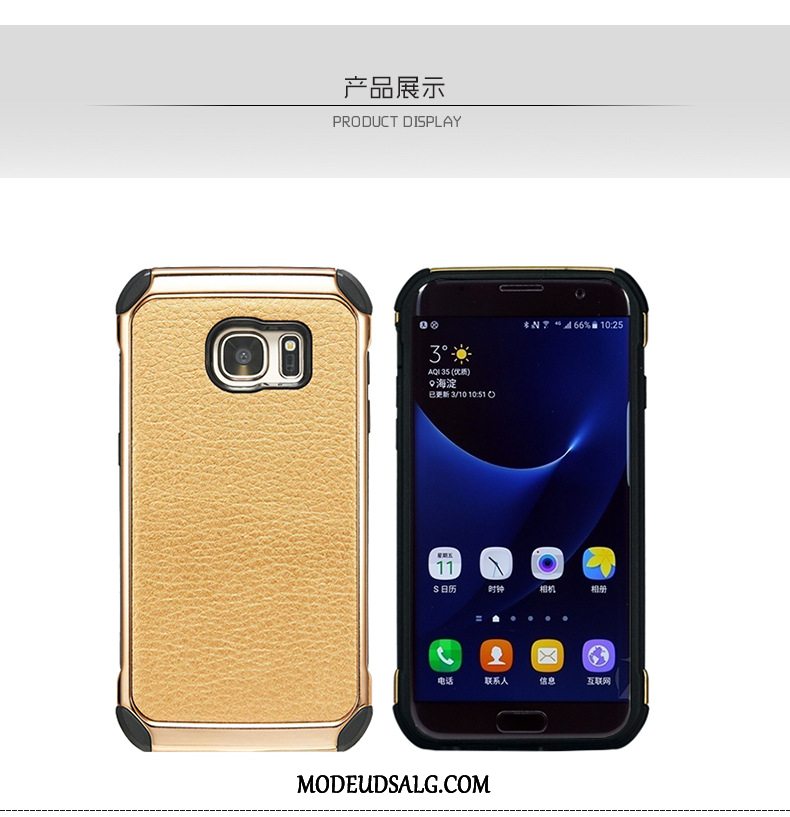 Samsung Galaxy S7 Edge Etui / Cover Rød Bagdæksel