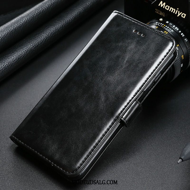 Samsung Galaxy S7 Edge Etui Rød Silikone Ægte Læder Cover Folio