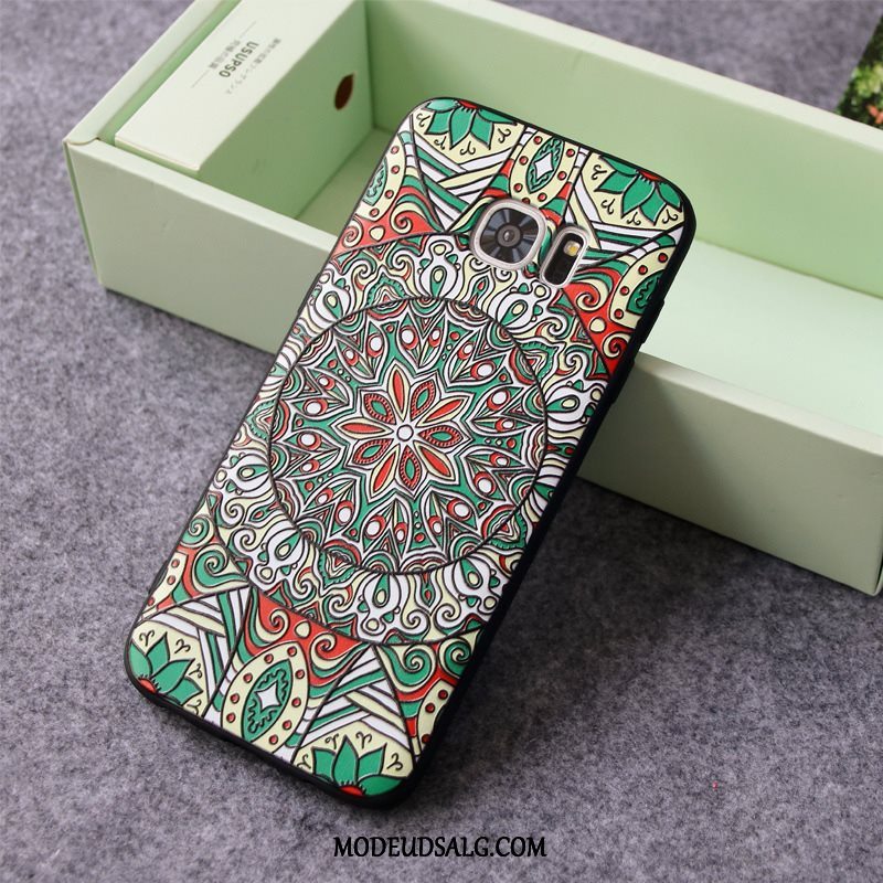 Samsung Galaxy S7 Etui Alt Inklusive Silikone Relief Ny Nubuck