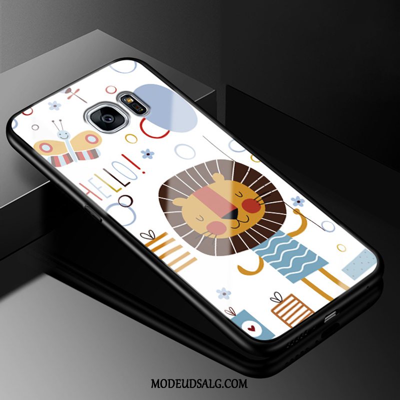 Samsung Galaxy S7 Etui Cartoon Smuk Grøn Glas Alt Inklusive