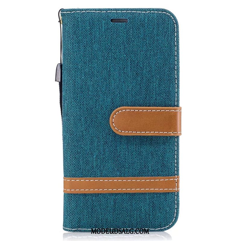 Samsung Galaxy S7 Etui / Cover Beskyttelse Lædertaske Clamshell Denim Lilla