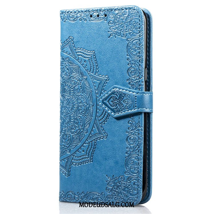 Samsung Galaxy S7 Etui Cover Sort Beskyttelse Folio Anti-fald