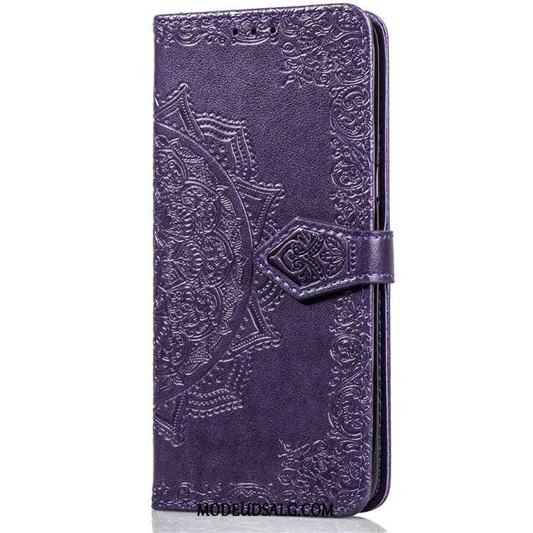 Samsung Galaxy S7 Etui Cover Sort Beskyttelse Folio Anti-fald