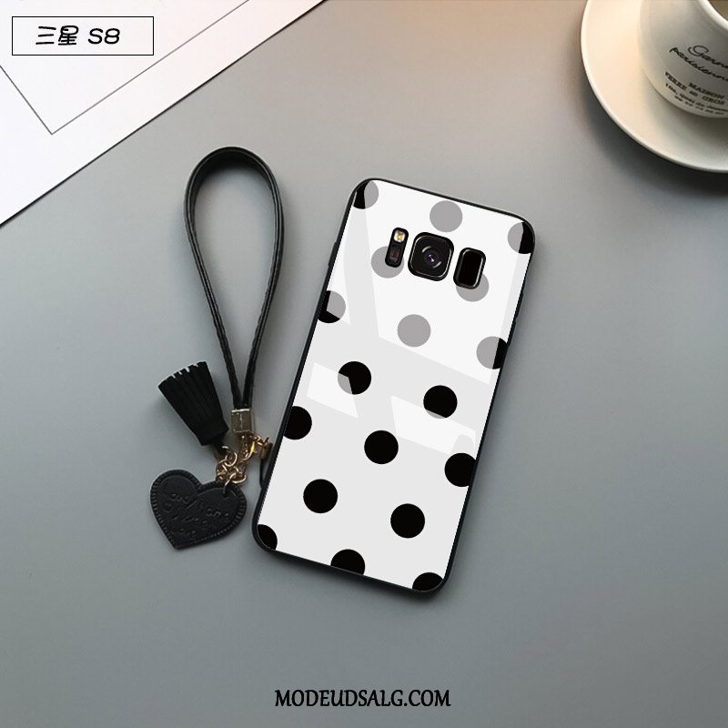 Samsung Galaxy S8 Etui Anti-fald Kreativ Simple Glas Cover