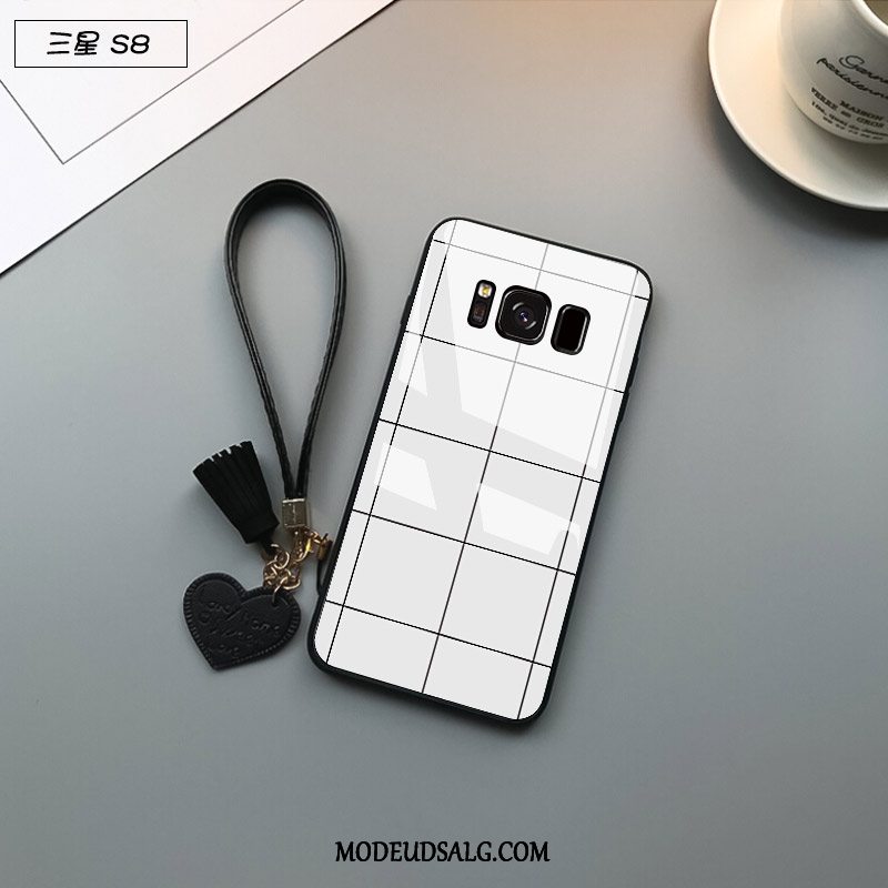 Samsung Galaxy S8 Etui Anti-fald Kreativ Simple Glas Cover