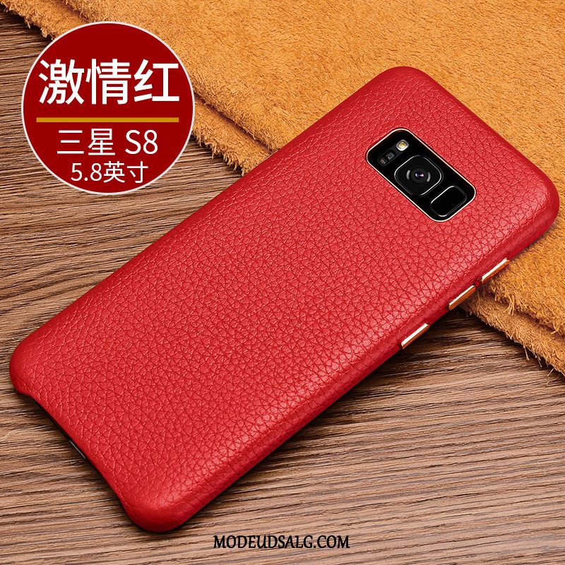 Samsung Galaxy S8 Etui Beskyttelse Af Personlighed Lædertaske Cover Business