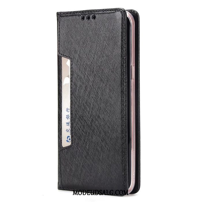 Samsung Galaxy S8+ Etui Beskyttelse Cover Folio Magnetisk Sølv