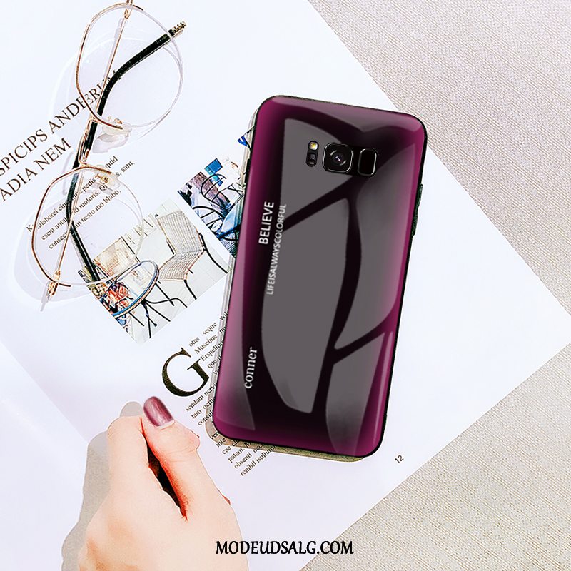 Samsung Galaxy S8 Etui Beskyttelse Trend Rød Trendy Cartoon