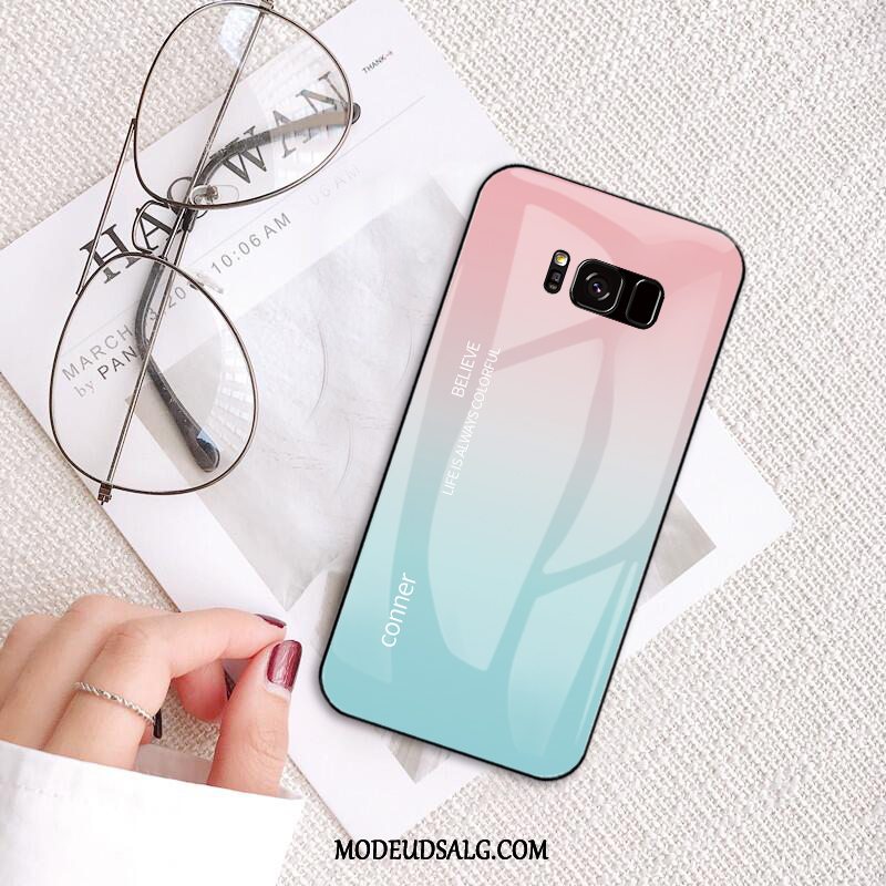 Samsung Galaxy S8 Etui Beskyttelse Trend Rød Trendy Cartoon