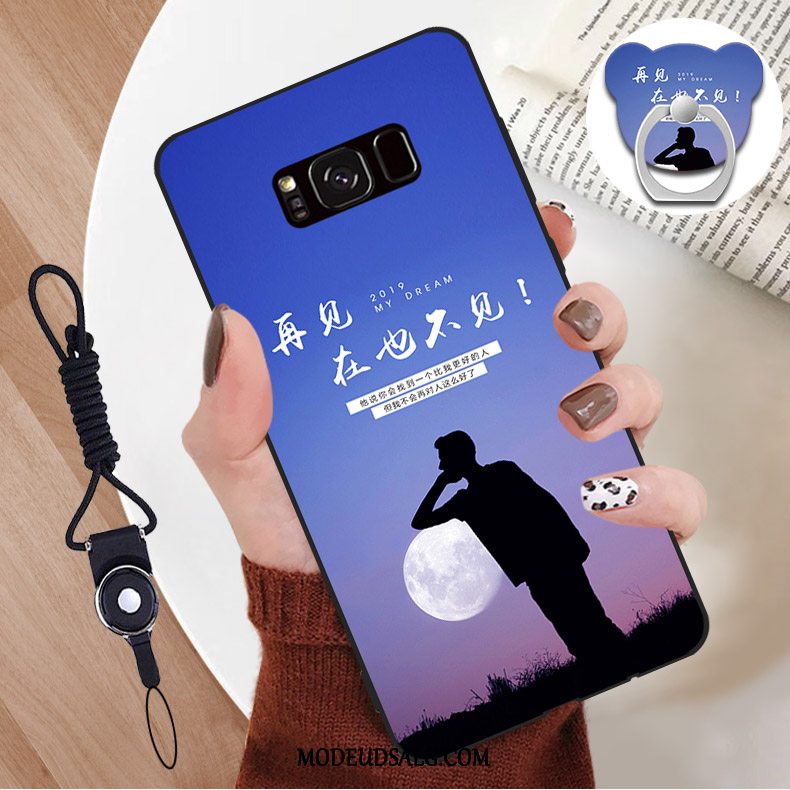 Samsung Galaxy S8 Etui Blød Cartoon Grå Af Personlighed Cover