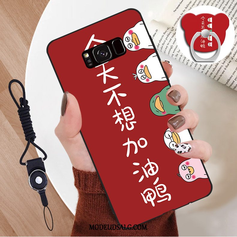 Samsung Galaxy S8 Etui Blød Cartoon Grå Af Personlighed Cover