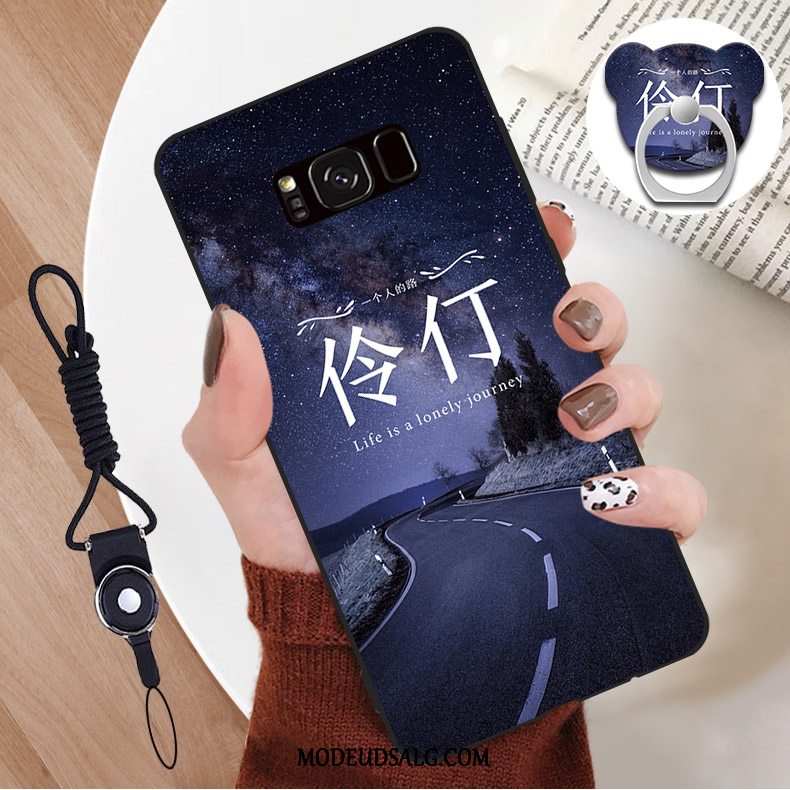 Samsung Galaxy S8 Etui Blød Cartoon Grå Af Personlighed Cover