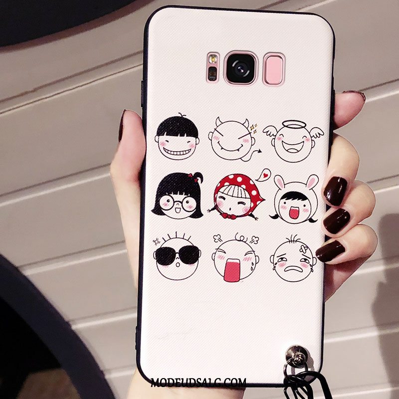 Samsung Galaxy S8 Etui Cartoon Hængende Ornamenter Anti-fald Af Personlighed Smuk