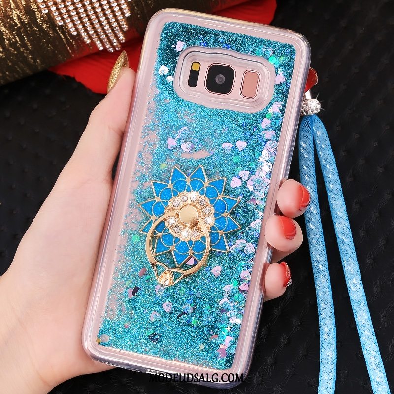 Samsung Galaxy S8 Etui / Cover Lilla Silikone Trend Hængende Ornamenter