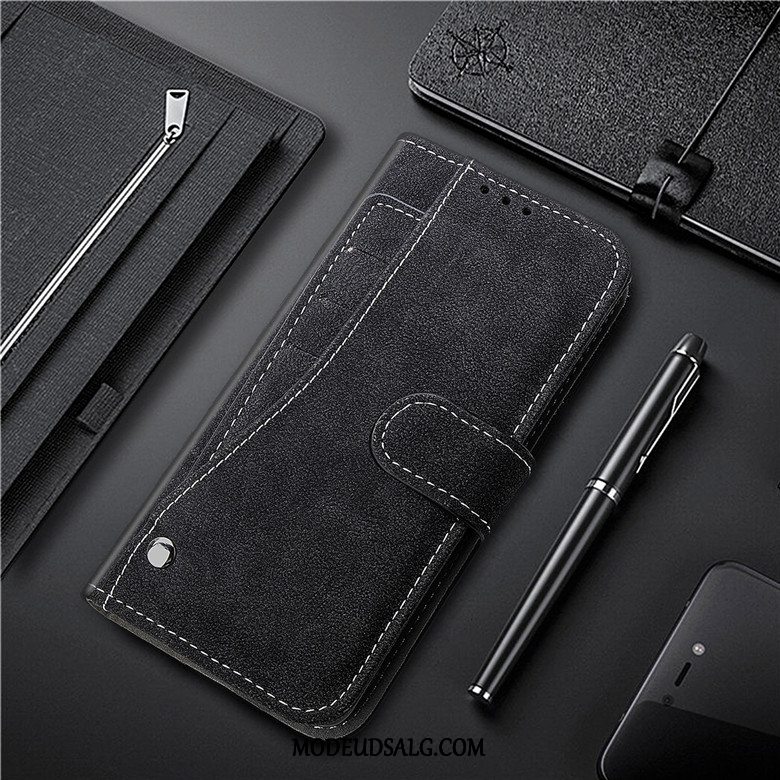 Samsung Galaxy S8 Etui / Cover Rød Blød Lædertaske Folio