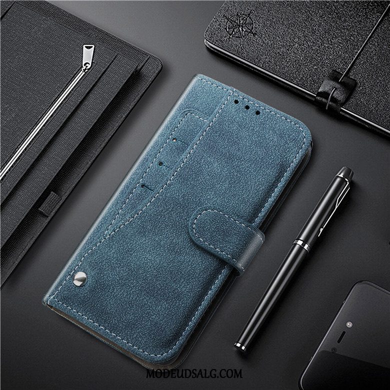 Samsung Galaxy S8 Etui / Cover Rød Blød Lædertaske Folio