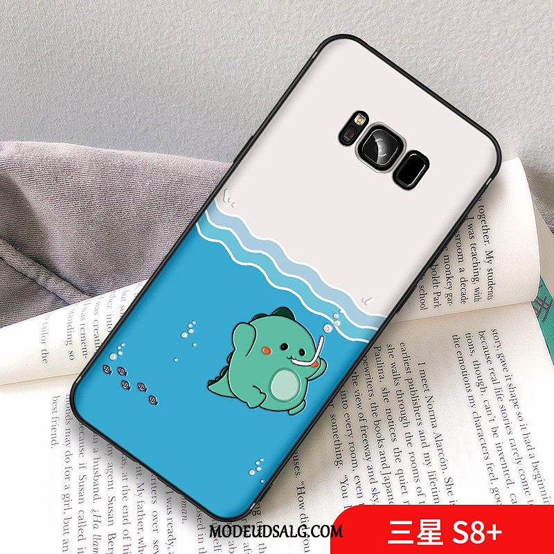 Samsung Galaxy S8+ Etui Dragon Beskyttelse Frisk Af Personlighed Blå