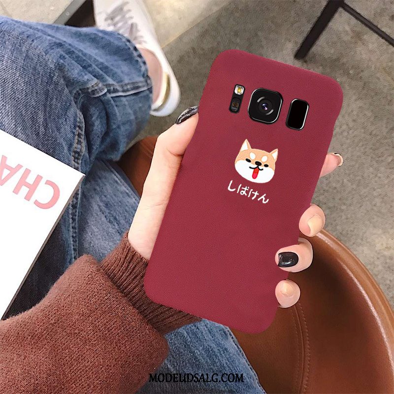 Samsung Galaxy S8+ Etui Elskeren Tynd Nubuck Cover Kreativ