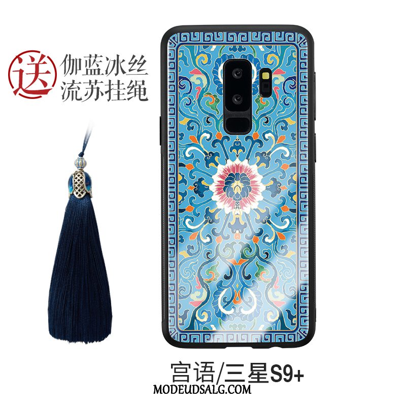 Samsung Galaxy S9+ Etui Alt Inklusive Kreativ Trendy Kinesisk Stil Glas