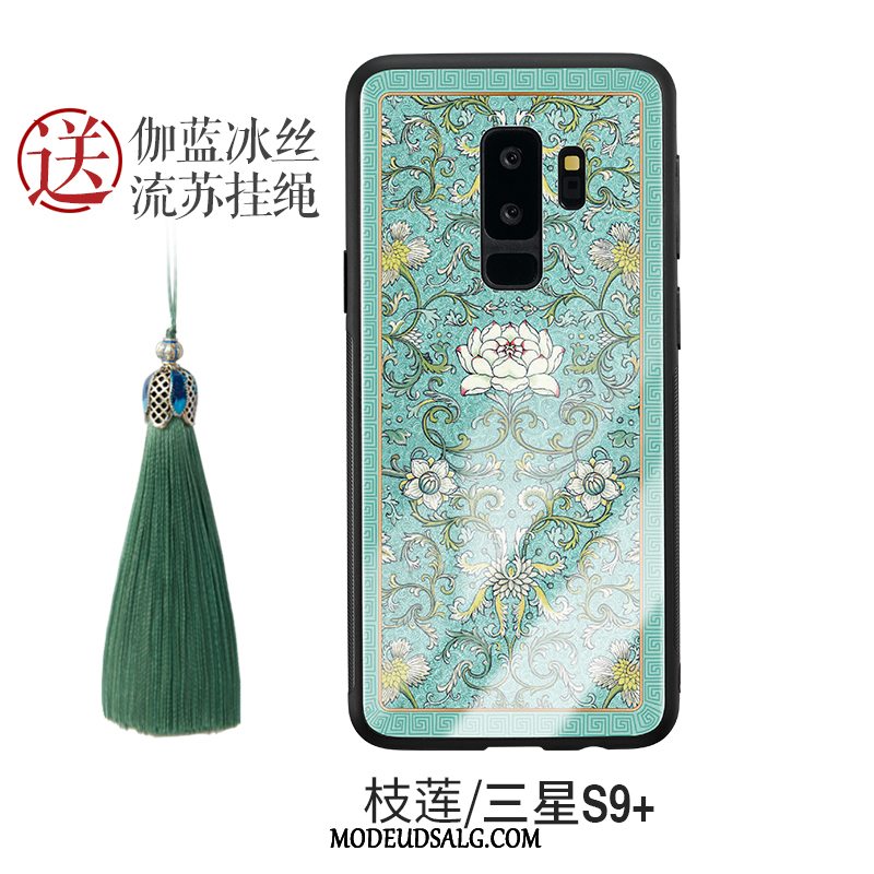 Samsung Galaxy S9+ Etui Alt Inklusive Kreativ Trendy Kinesisk Stil Glas