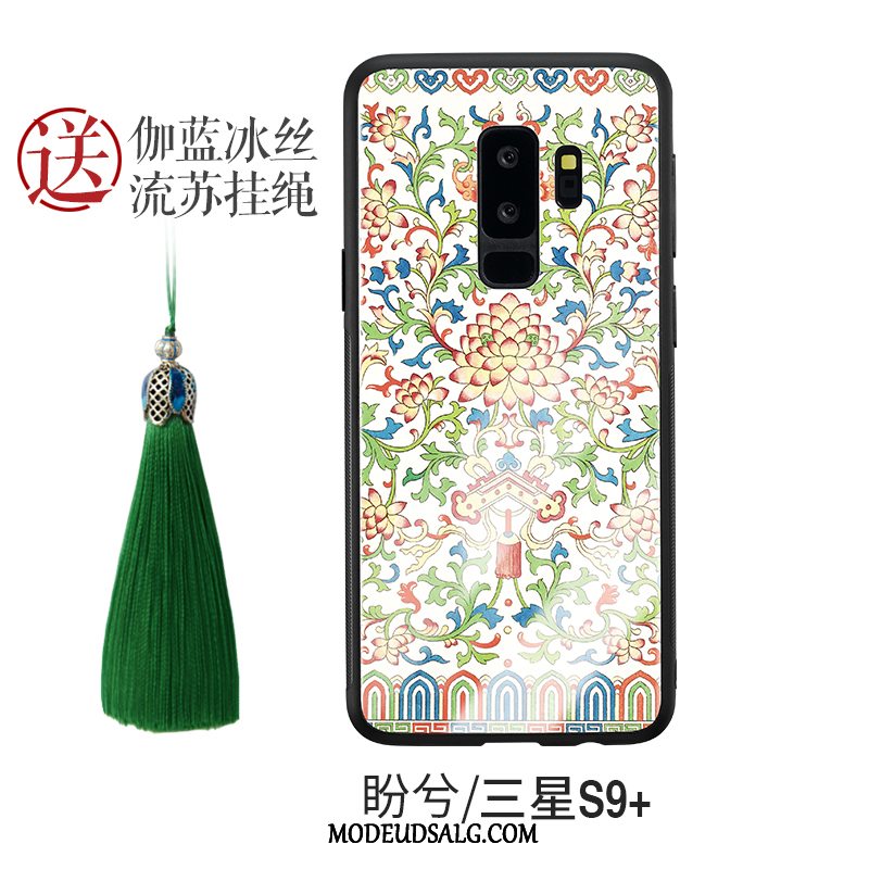 Samsung Galaxy S9+ Etui Alt Inklusive Kreativ Trendy Kinesisk Stil Glas