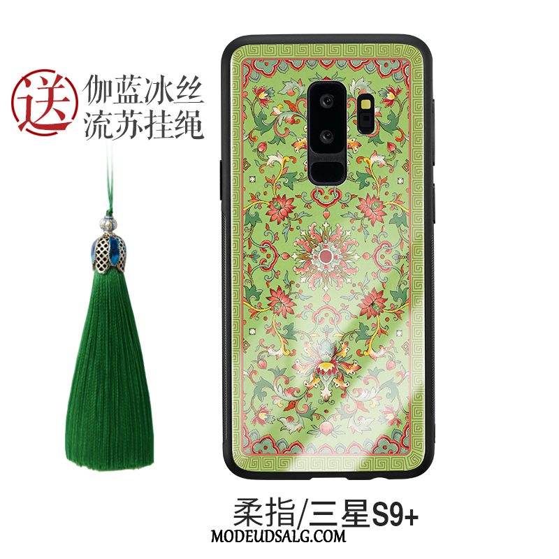 Samsung Galaxy S9+ Etui Alt Inklusive Kreativ Trendy Kinesisk Stil Glas