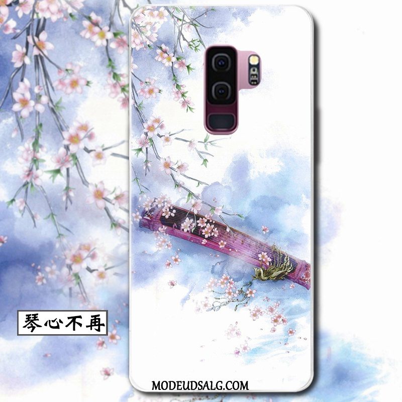 Samsung Galaxy S9+ Etui Blød Kreativ Beskyttelse Cover Blå