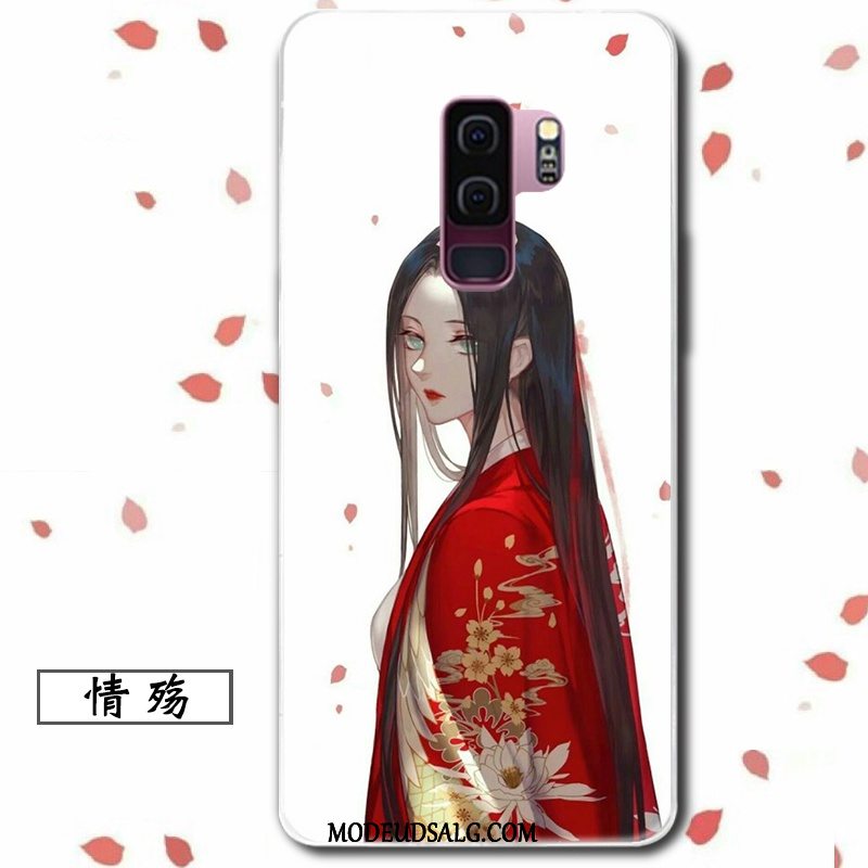 Samsung Galaxy S9+ Etui Blød Kreativ Beskyttelse Cover Blå