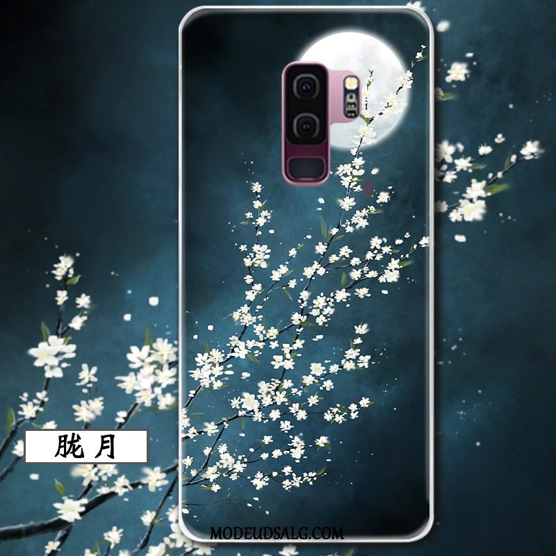 Samsung Galaxy S9+ Etui Blød Kreativ Beskyttelse Cover Blå