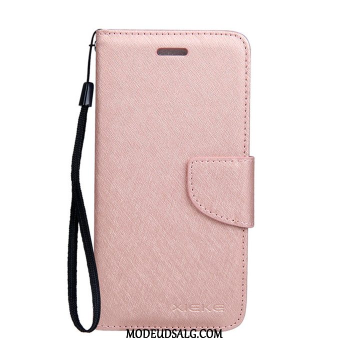 Samsung Galaxy S9+ Etui / Cover Anti-fald Lædertaske Blød Clamshell Rød