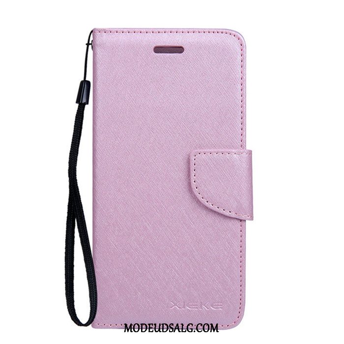 Samsung Galaxy S9+ Etui / Cover Anti-fald Lædertaske Blød Clamshell Rød