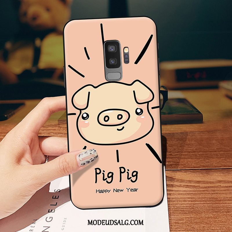 Samsung Galaxy S9+ Etui / Cover Beskyttelse Hemming Silikone Cartoon