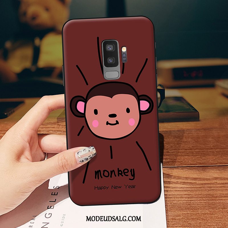 Samsung Galaxy S9+ Etui / Cover Beskyttelse Hemming Silikone Cartoon