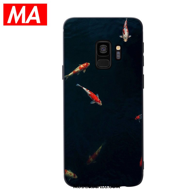 Samsung Galaxy S9 Etui / Cover Blød Beskyttelse Silikone Blå