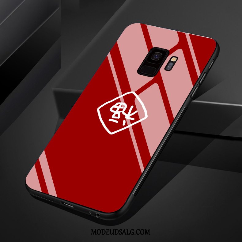 Samsung Galaxy S9 Etui / Cover Glas Silikone Blød Spejl Smuk